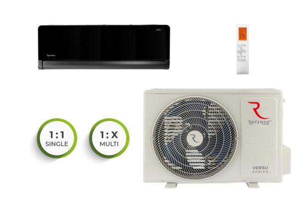 Rotenso Versu Mirror R15 WiFi Klimaanlage 3,5kW 35 m2 – Bild 1