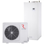 Rotenso Aquami All in Split Hydrobox Wi-Fi 8kW Luft-Wasser-Wärmepumpe mit 190 Liter Warmwasserspeicher