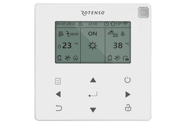 Rotenso Aquami All in Split Hydrobox Wi-Fi 8kW Luft-Wasser-Wärmepumpe mit 190 Liter Warmwasserspeicher – Bild 2