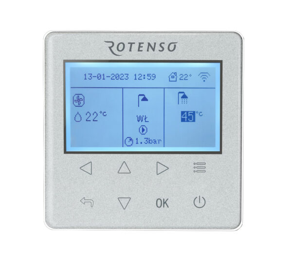 Rotenso Airmi Monoblock Wi-Fi 6kW Luft-Wasser-Wärmepumpe - weiß – Bild 2