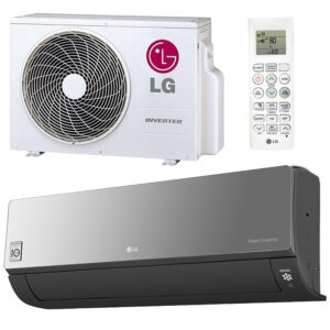 LG Artcool Mirror Luft-Wärmepumpe/Klimaanlage UVnano™ DUAL Inverter mit Wi-Fi-Reinigung 6,6 kW 66 m2