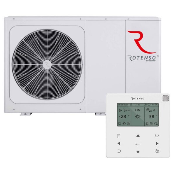 Rotenso Aquami Monoblock Wi-Fi 12 kW Luft-Wasser-Wärmepumpe – Bild 1