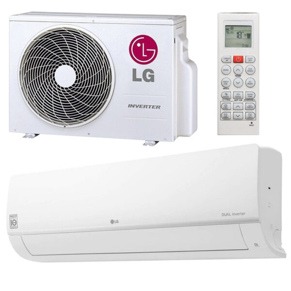 LG Standard Plus Inverter Wi-Fi Luftwärmepumpe/Klimaanlage 5,0 kW 50 m2 – Bild 1