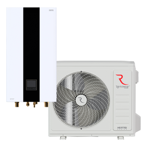 Rotenso Heatm Split Wi-Fi 8kW Luft-Wasser-Wärmepumpe – Bild 3