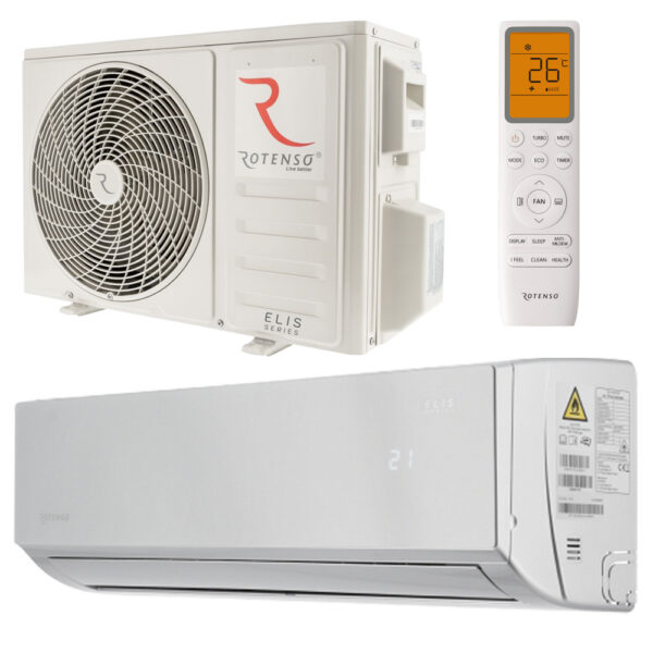 Rotenso Elis Silver ES35Xi R16 WiFi Klimaanlage 3,4kW 34 m2 – Bild 1